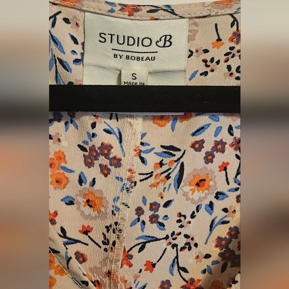 Floral Women's Button Up Dress Size Small - Picture 3 of 5